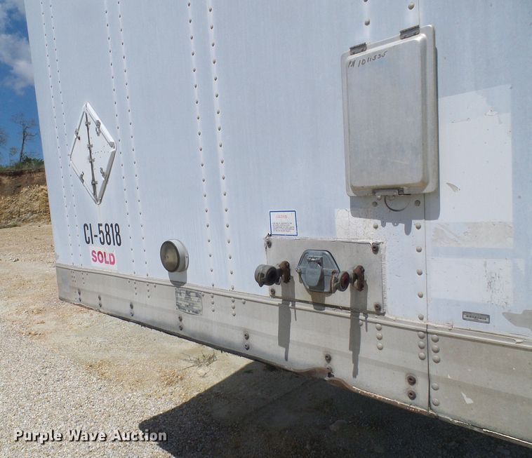 image for item DN6751 2002 Trailmobile  dry van trailer