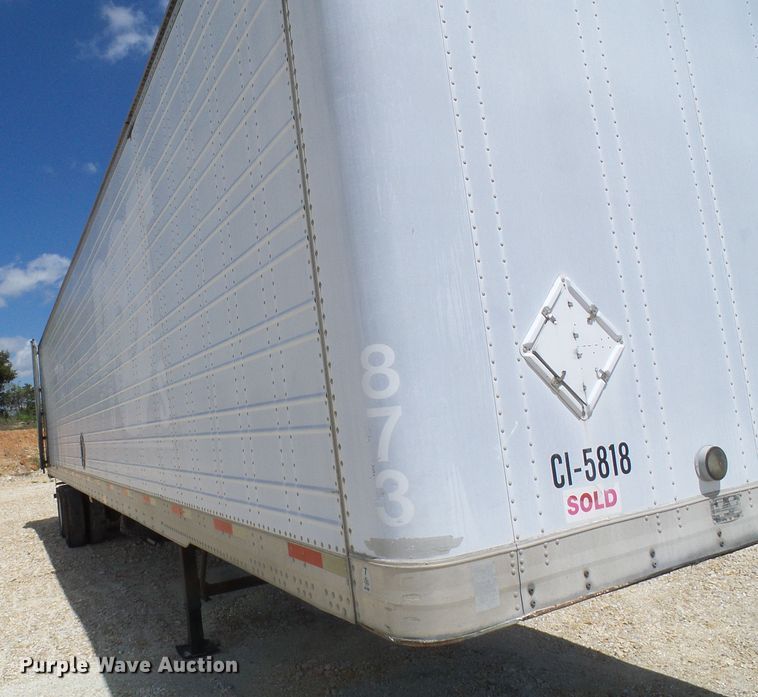 image for item DN6751 2002 Trailmobile  dry van trailer