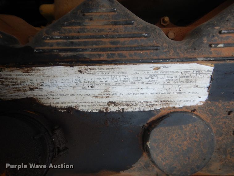 image for item ET9207 1993 Peterbilt 378  semi truck