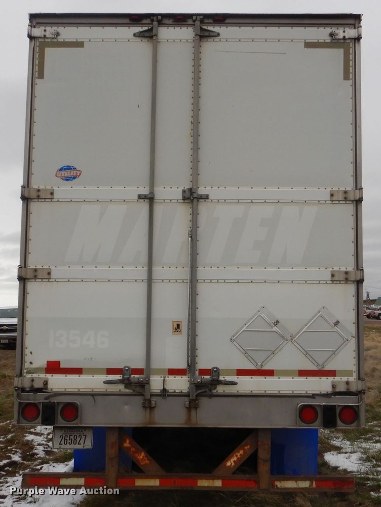 image for item FI9028 2005 Utility Trailer  refrigerated van trailer