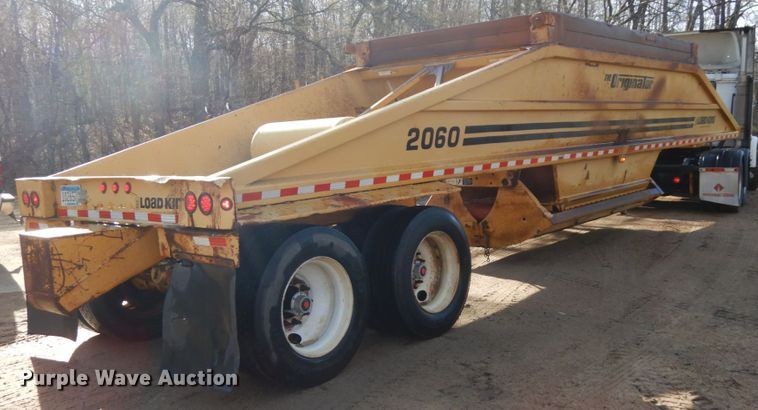 image for item HR9242 1999 Load King 2060  bottom dump trailer
