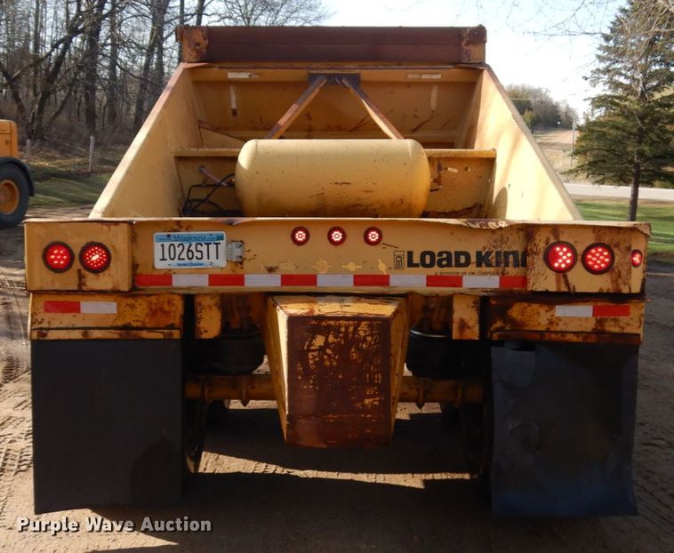 image for item HR9242 1999 Load King 2060  bottom dump trailer