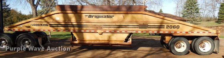 image for item HR9242 1999 Load King 2060  bottom dump trailer