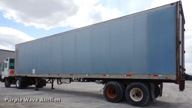 image for item IQ9272 1980 Fruehauf FRXF245LS  dry van trailer
