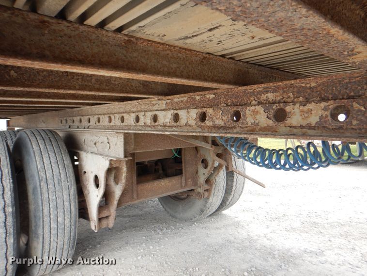 image for item IQ9272 1980 Fruehauf FRXF245LS  dry van trailer