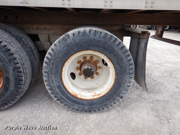 image for item IQ9272 1980 Fruehauf FRXF245LS  dry van trailer