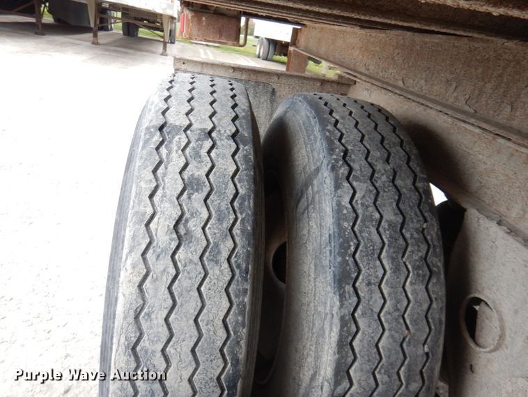 image for item IQ9272 1980 Fruehauf FRXF245LS  dry van trailer