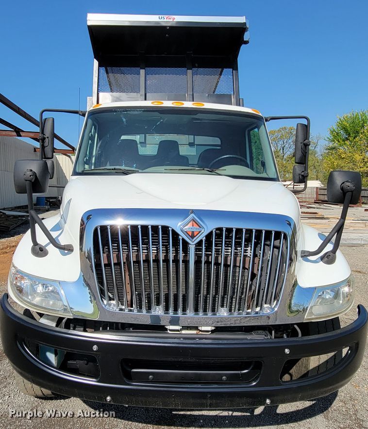 image for item IV9008 2012 International 4300  dump flatbed truck