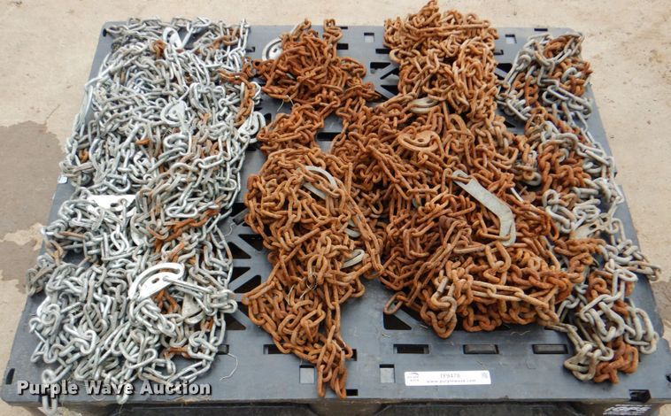 image for item IY9478 (4) semi truck tire chains