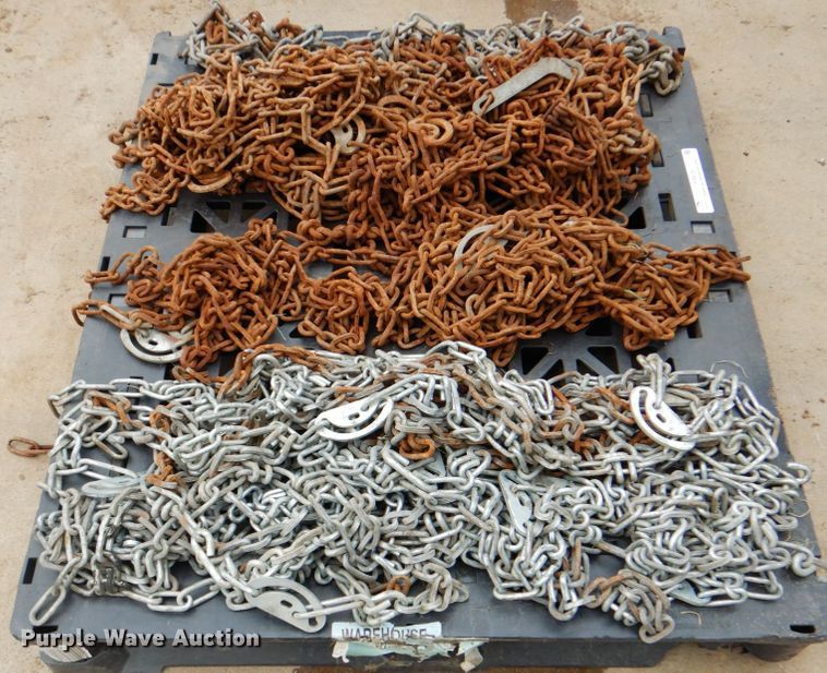 image for item IY9478 (4) semi truck tire chains