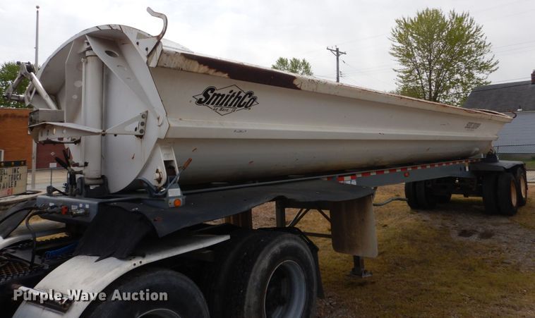 image for item IY9685 2003 Smith Co  side dump trailer