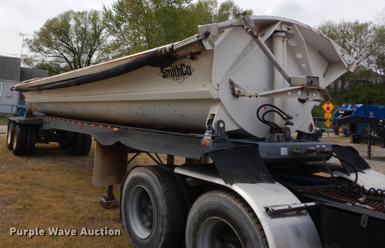 image for item IY9685 2003 Smith Co  side dump trailer