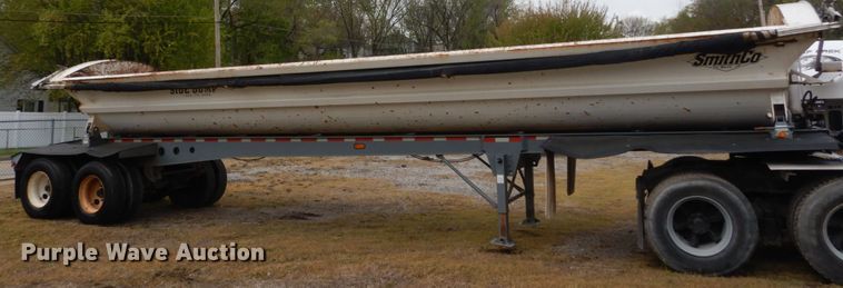 image for item IY9685 2003 Smith Co  side dump trailer