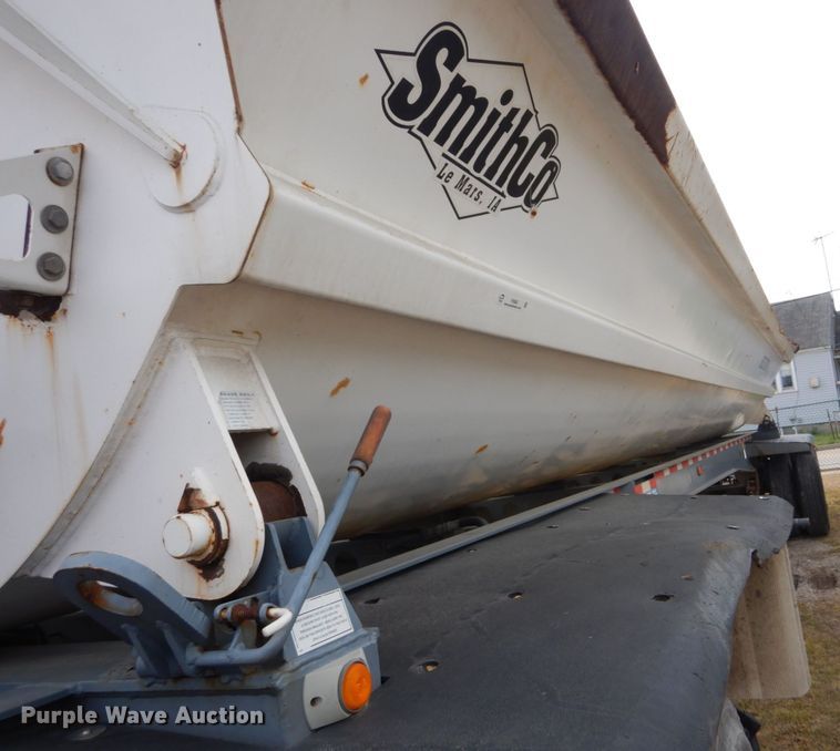 image for item IY9685 2003 Smith Co  side dump trailer