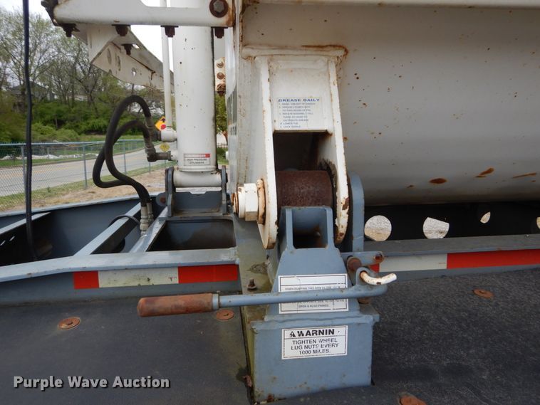 image for item IY9685 2003 Smith Co  side dump trailer