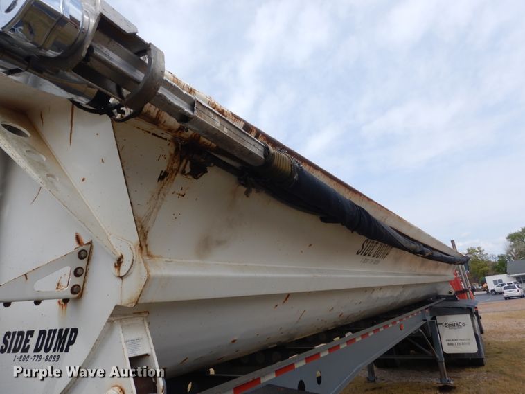 image for item IY9685 2003 Smith Co  side dump trailer