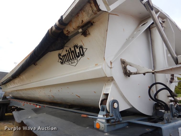image for item IY9685 2003 Smith Co  side dump trailer