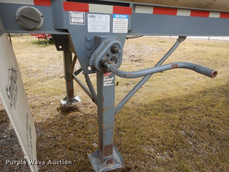 image for item IY9685 2003 Smith Co  side dump trailer