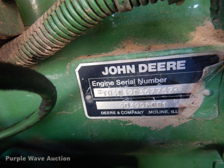 image for item DA5286 Sullair 185DPO-JD  air compressor