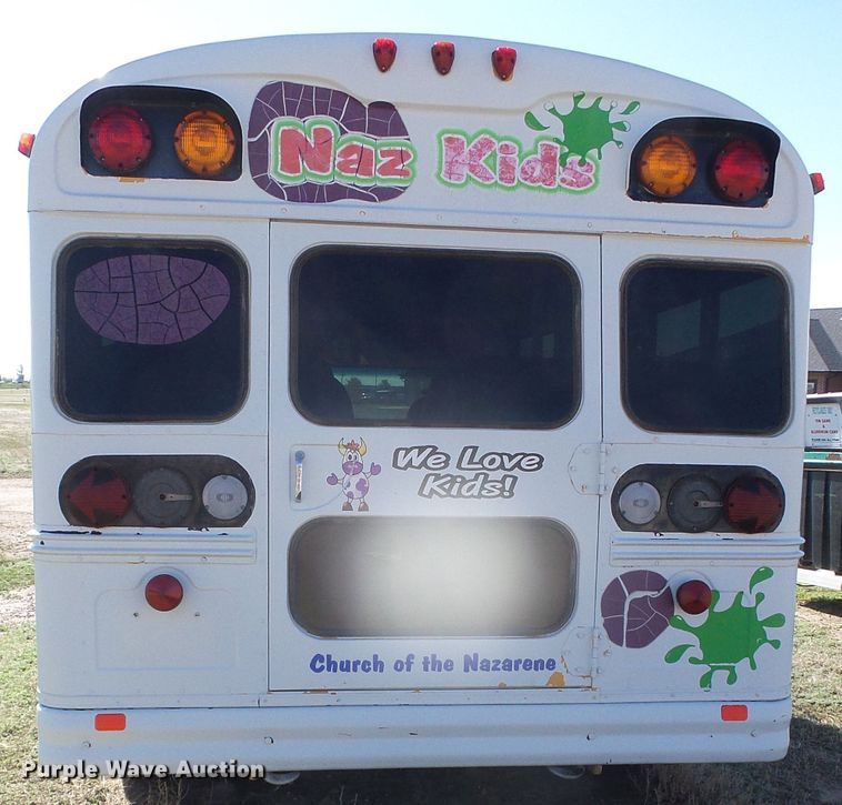 image for item DI5594 1996 Chevrolet G30  school bus