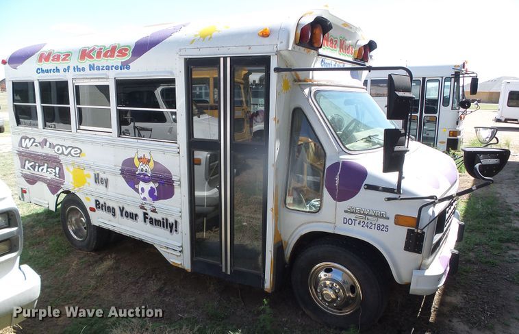 image for item DI5595 1996 Chevrolet G30  school bus