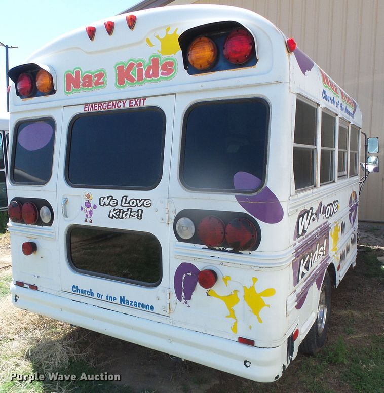 image for item DI5595 1996 Chevrolet G30  school bus