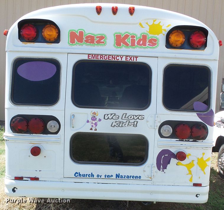 image for item DI5595 1996 Chevrolet G30  school bus