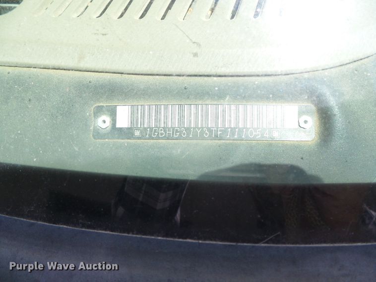 image for item DI5595 1996 Chevrolet G30  school bus