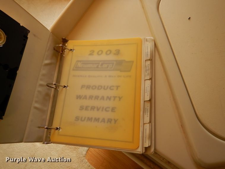 image for item DJ8842 2003 Newmar Mountain Aire  RV