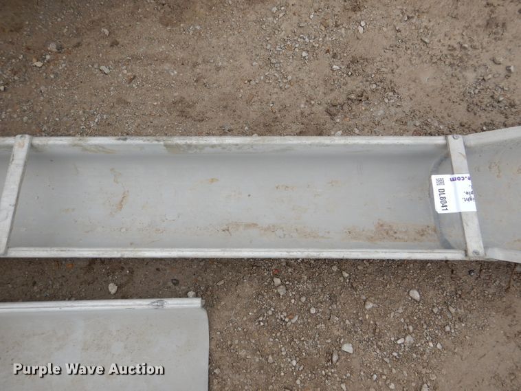 image for item DL8041 (2) aluminum chutes