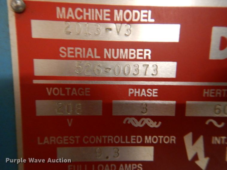 image for item DL8074 Doall 2013-V3 contour machine
