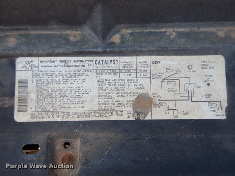 image for item DM2900 1988 Chevrolet C3500  bucket truck