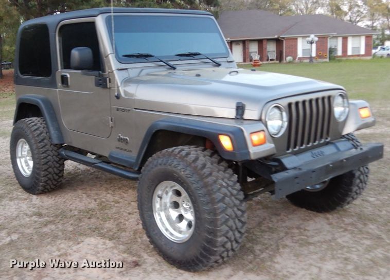 image for item DM2903 2003 Jeep Wrangler  SUV