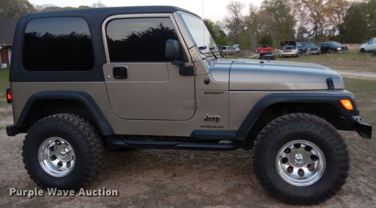 image for item DM2903 2003 Jeep Wrangler  SUV