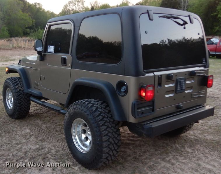 image for item DM2903 2003 Jeep Wrangler  SUV