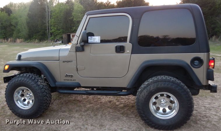 image for item DM2903 2003 Jeep Wrangler  SUV