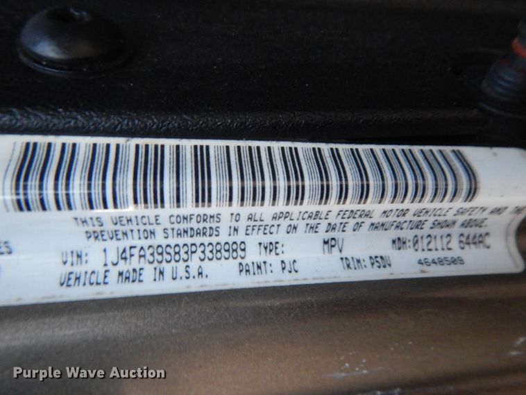 image for item DM2903 2003 Jeep Wrangler  SUV