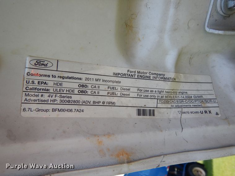 image for item DM2960 2016 Ford F250 Super Duty  SuperCab pickup truck