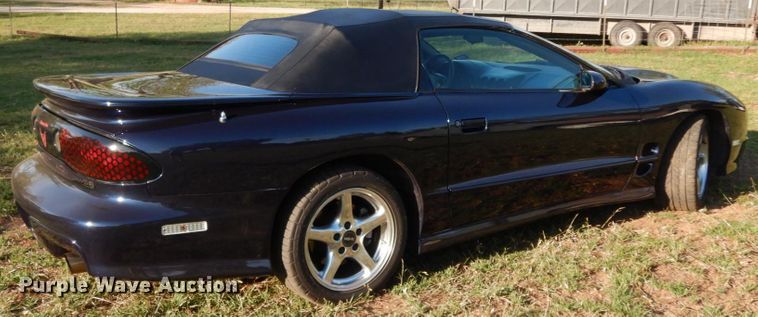 image for item DM2965 1998 Pontiac Trans Am  convertible