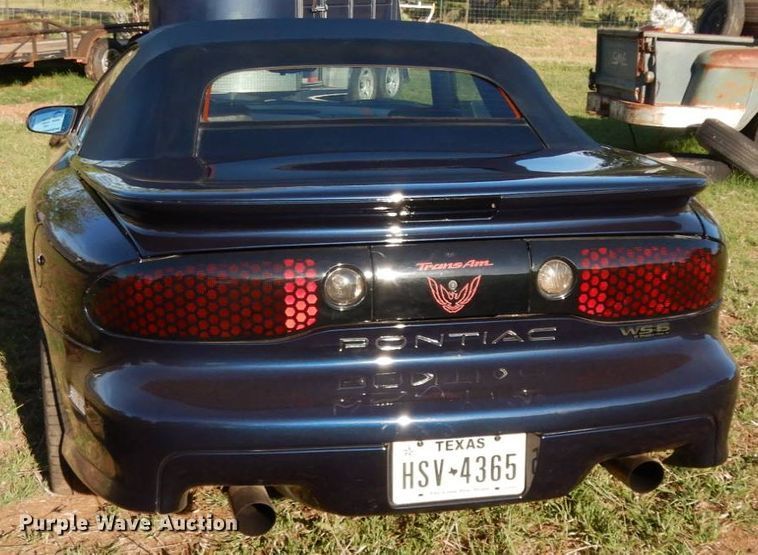 image for item DM2965 1998 Pontiac Trans Am  convertible
