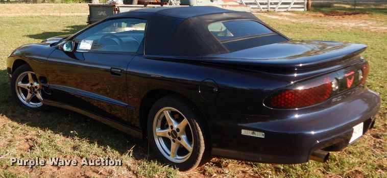 image for item DM2965 1998 Pontiac Trans Am  convertible