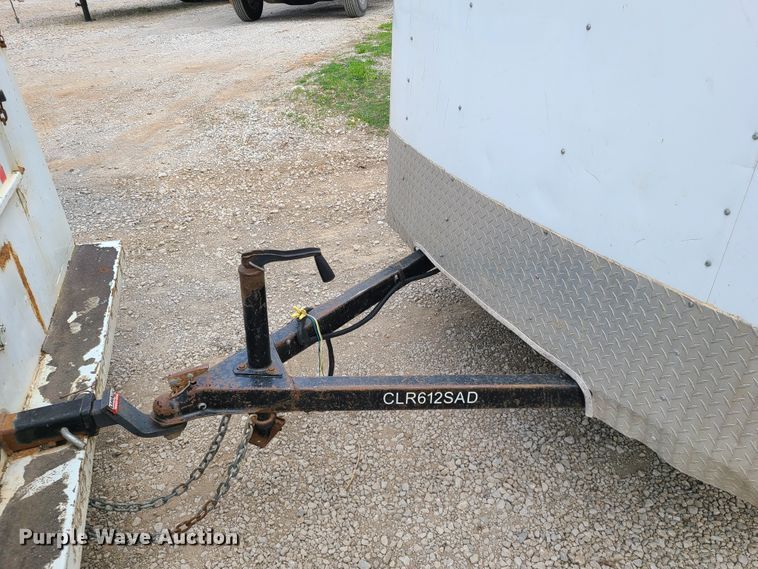 image for item DN5518 1995 Croft  enclosed cargo trailer