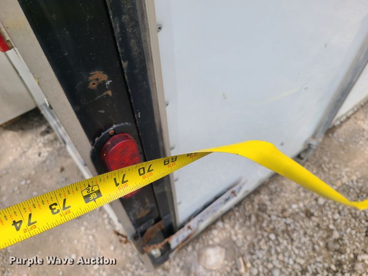 image for item DN5518 1995 Croft  enclosed cargo trailer