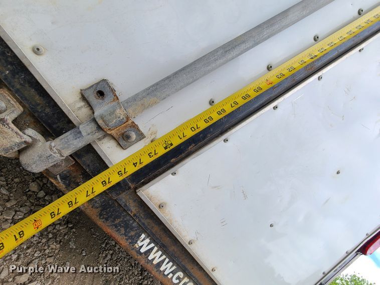 image for item DN5518 1995 Croft  enclosed cargo trailer