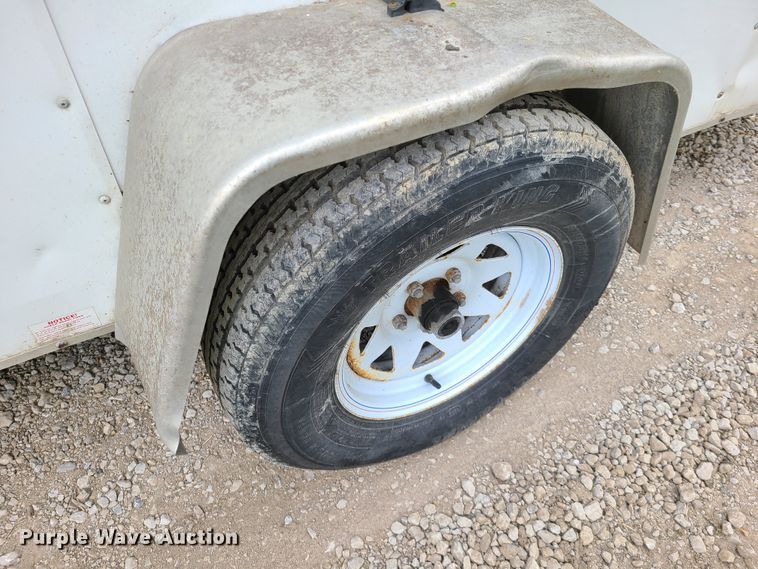 image for item DN5518 1995 Croft  enclosed cargo trailer