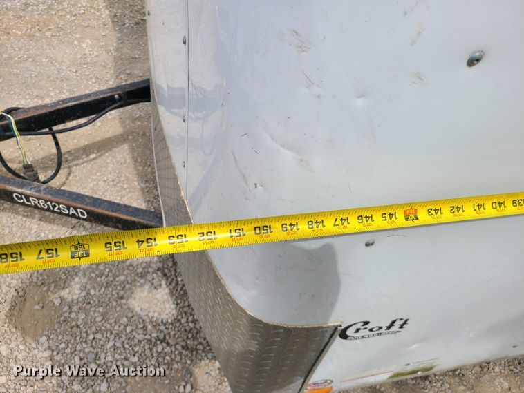 image for item DN5518 1995 Croft  enclosed cargo trailer