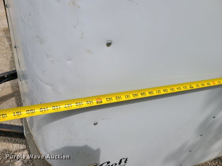 image for item DN5518 1995 Croft  enclosed cargo trailer