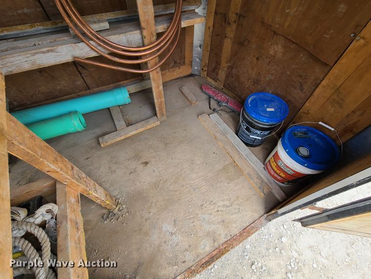 image for item DN5518 1995 Croft  enclosed cargo trailer