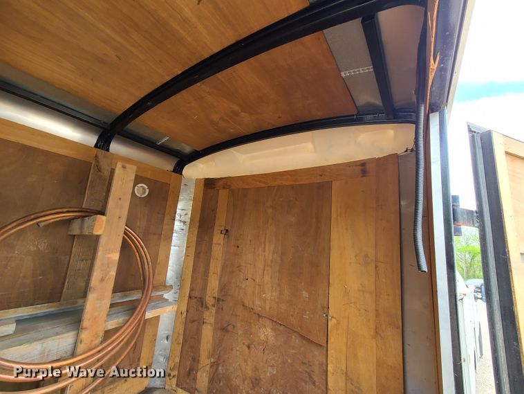 image for item DN5518 1995 Croft  enclosed cargo trailer