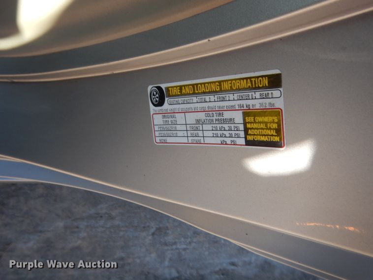 image for item ET9156 2005 Cadillac XLR  convertible